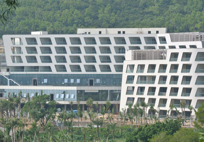 珠(zhū)海格力南(nán)沙灣大酒店外牆及内牆(qiáng)陽台(tái)